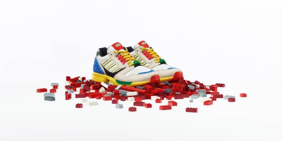 Estes ténis da Adidas têm encaixes para peças de LEGO