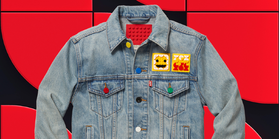 LEGO e Levi’s lançam peças de roupa DIY